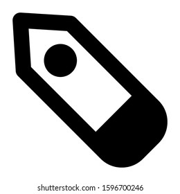 tag icon isolated sign symbol vector illustration - high quality black style vector icons

