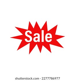 Tag icon. Label. Price. Vector illustration on a white background.
