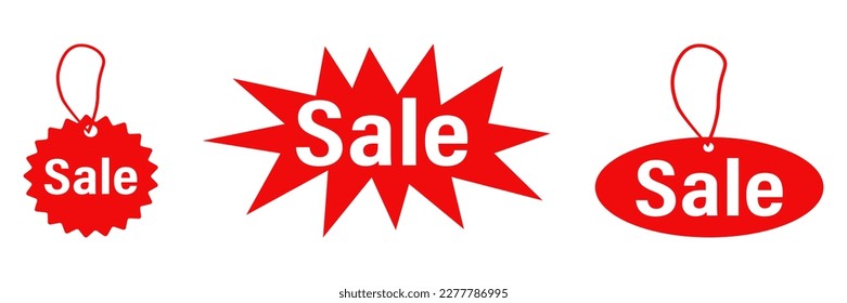 Tag icon. Label. Price. Vector illustration on a white background.