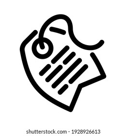 tag icon or logo isolated sign symbol vector illustration - high quality black style vector icons

