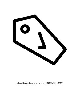 tag icon or logo isolated sign symbol vector illustration - high quality black style vector icons
