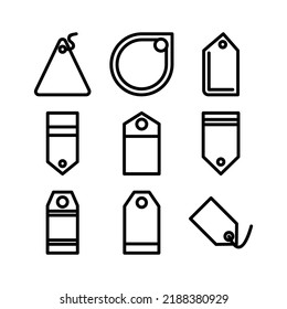 tag icon or logo isolated sign symbol vector illustration - Collection of high quality black style vector icons
