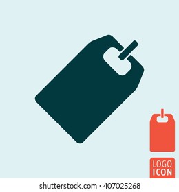 Tag icon. Price tag symbol. Vector illustration