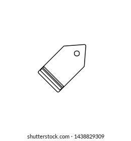 Tag icon. Shopping price sign