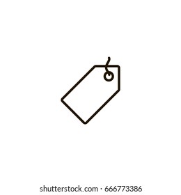 tag icon. sign design