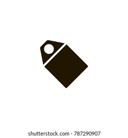 tag icon. sign design
