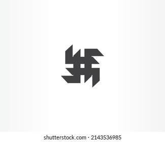 tag icon with square concept logo design icon