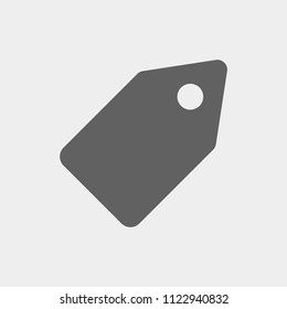 tag icon. stock vector illustration flat design style.