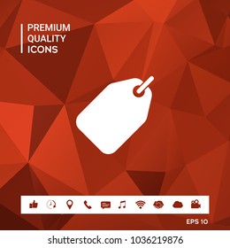 Tag icon symbol