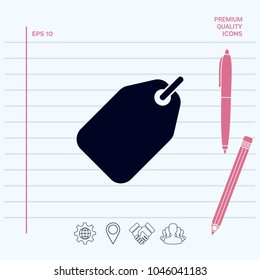 Tag icon symbol