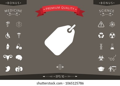 Tag icon symbol