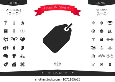 Tag icon symbol