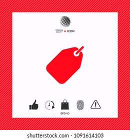 Tag icon symbol