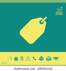 Tag icon symbol