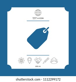 Tag icon symbol