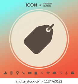 Tag icon symbol