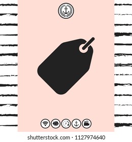 Tag icon symbol