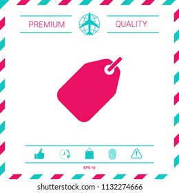 Tag icon symbol
