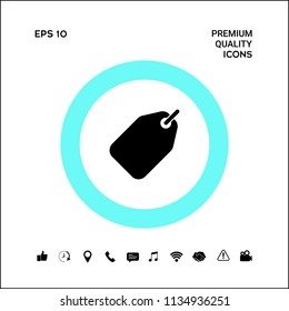 Tag icon symbol