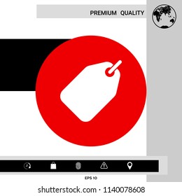 Tag icon symbol
