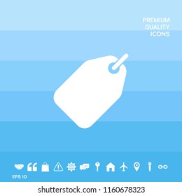 Tag icon symbol