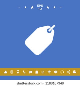 Tag icon symbol