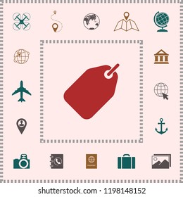 Tag icon symbol