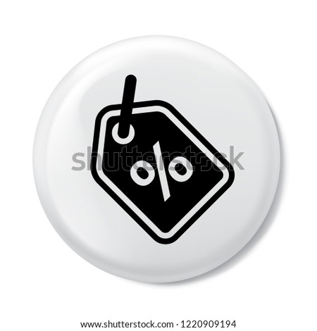 tag icon in trendy flat style isolated on background. tag icon page symbol for your web site design tag icon logo, app, UI. Clock icon Vector illustration, EPS10.