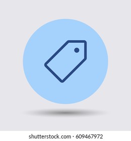 Tag icon vector