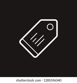 tag icon. tag vector design. sign design