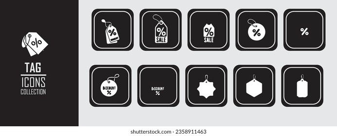 tag icon vector design for various sector.