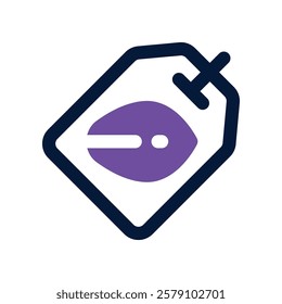 tag icon. vector dual tone icon for your website, mobile, presentation, and logo design.