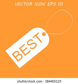 tag icon, Vector flat Illustrator EPS 10