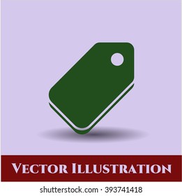 Ilustración vectorial de icono de etiqueta