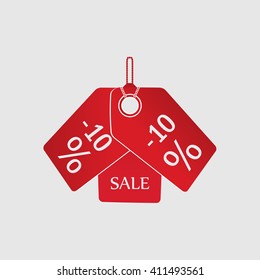 Tag icon. Tag icon vector illustration.