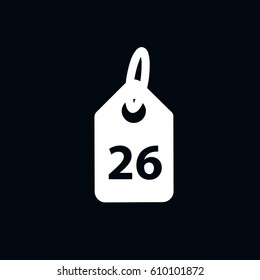 tag icon vector illustration