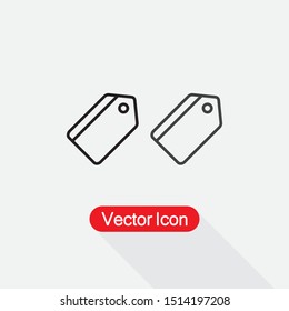 Tag Icon Vector Illustration Eps10