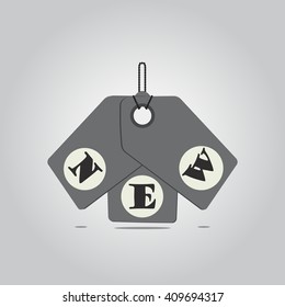 Tag icon. Tag icon vector illustration. Tag icon picture. Price tag icon vector illustration. Price tag symbol for download.
