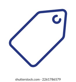 tag icon vector isolated on white background for your web and mobile app design, Tag logo concept