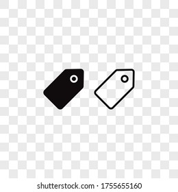 Tag icon vector. Price tag sign