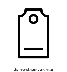 Tag Icon Vector Symbol Design Illustration