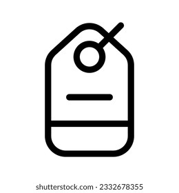 Tag Icon Vector Symbol Design Illustration