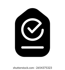 Design-Illustration für Tag-Symbol-Vektorsymbol