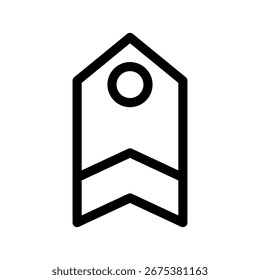 Tag Icon Vector Symbol Design Illustration
