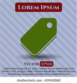 símbolo de icono vector de etiqueta eps plana jpg sitio web de concepto de aplicación