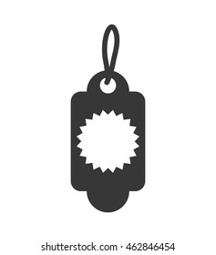 Tag label banner badge icon. Advertising concept. Isolated and flat illustration. Vector graphic