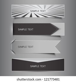 Tag, Label, Banner Designs