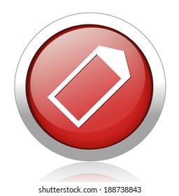 Tag label button