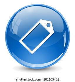 Tag label button