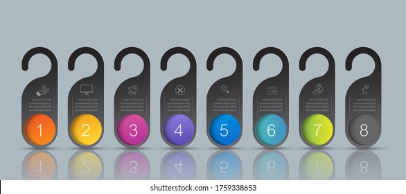Etiqueta gráfico color de papel origami en plantilla info-gráfica vectorial para la gráfica de presentación de diagrama
y concepto de negocio con opciones de 5 ó 6 elementos